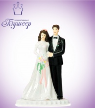 Фигурка на торт № 10222 "Жених и невеста"