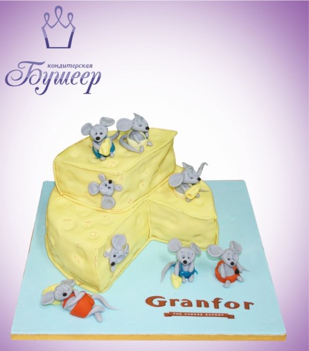 Заказать торт "Granfor" Сыр с мышами"