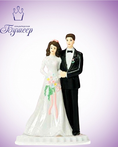 Фигурка на торт № 10222 "Жених и невеста"
